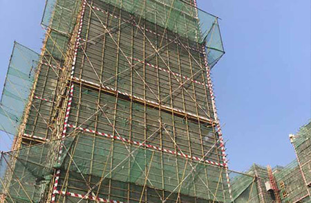 門式沈陽腳手架的搭建流程