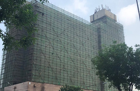 渾南區某工程沈陽腳手架租賃案例展示圖二