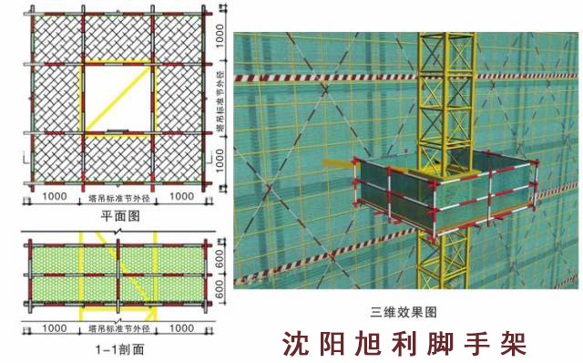 沈陽建筑工程外腳手架搭設標準